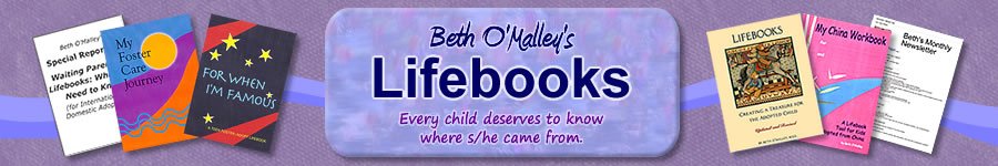 Beth O'Malley's Adoption Lifebooks